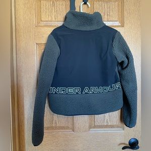 Under Armour Olive Sherpa jacket